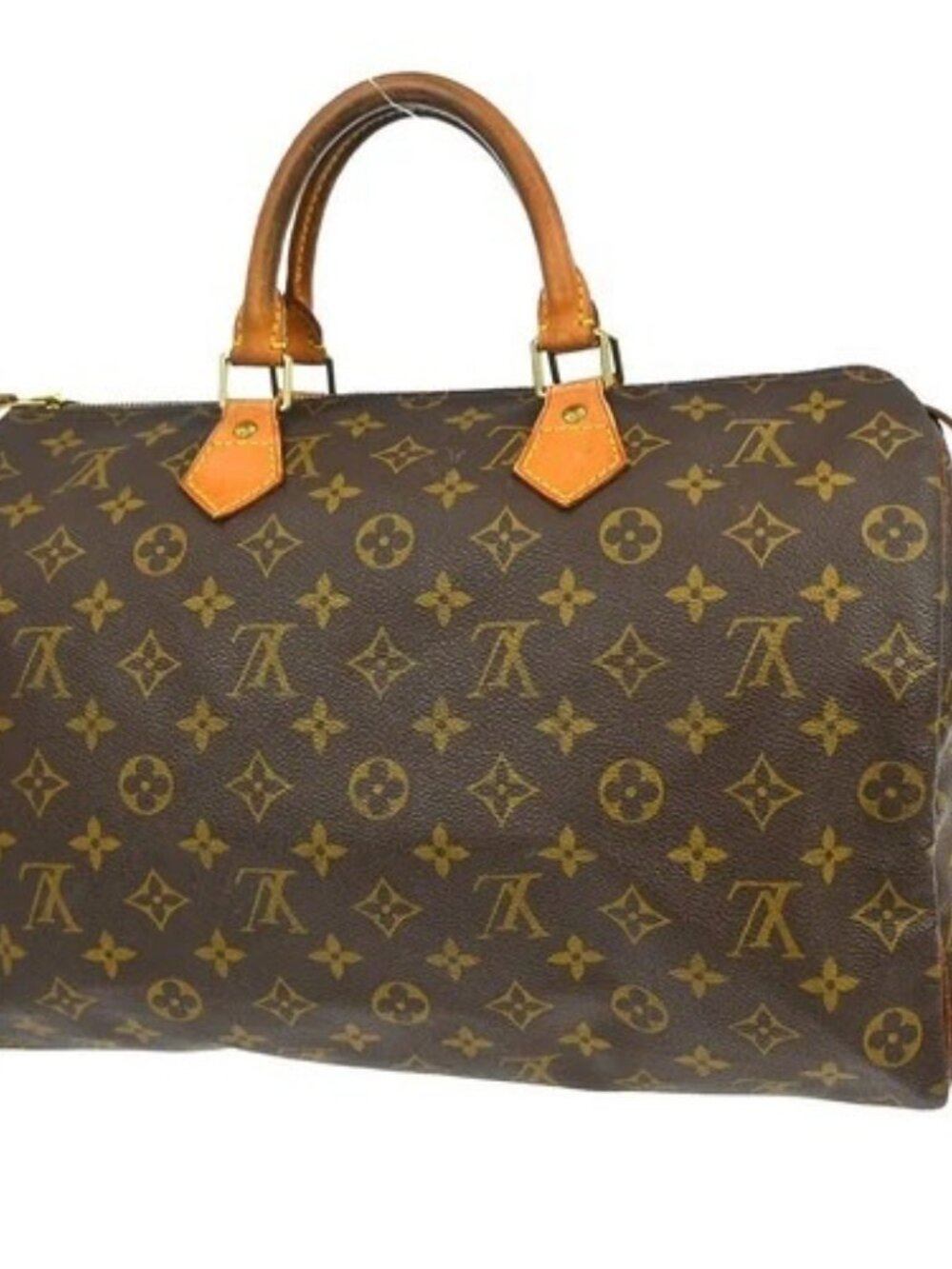 BUYIT03 LOUIS VUITTON SPEEDY 35 HANDBAG PURSE MONOGRAM M41524 SP0021 NQ06471 - Picture 2 of 15